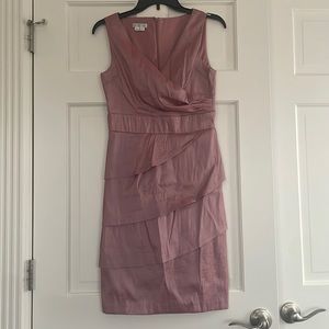 London Times Pink Cocktail Dress